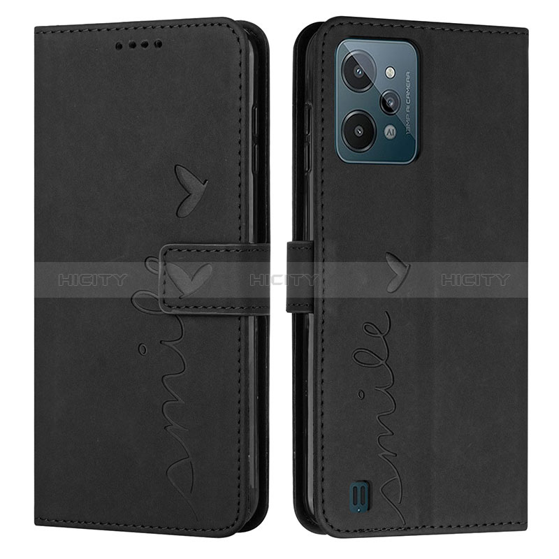 Custodia Portafoglio In Pelle Cover con Supporto Y03X per Realme C31