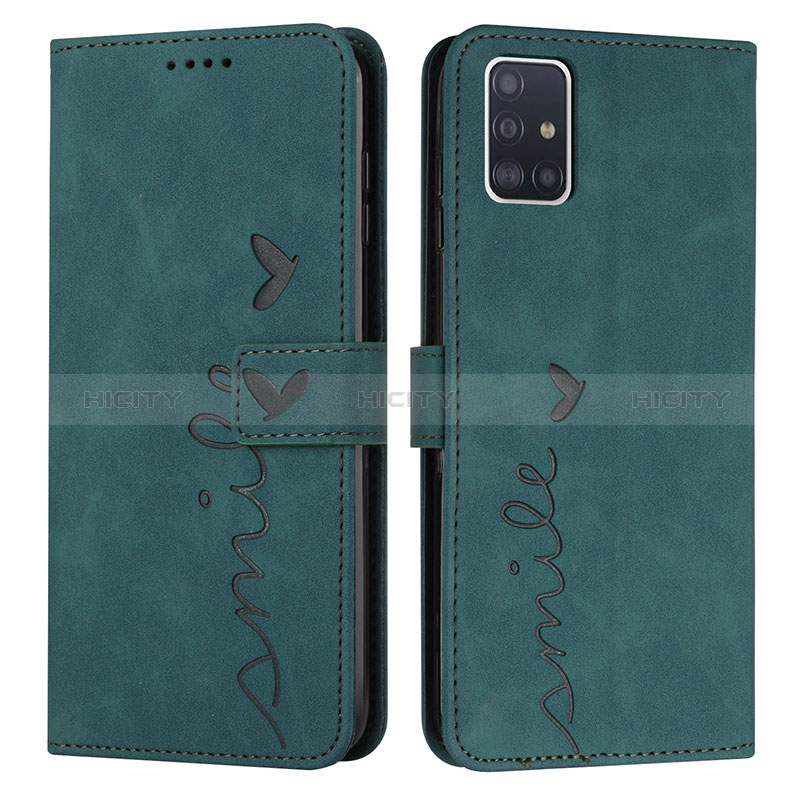 Custodia Portafoglio In Pelle Cover con Supporto Y03X per Samsung Galaxy A51 4G