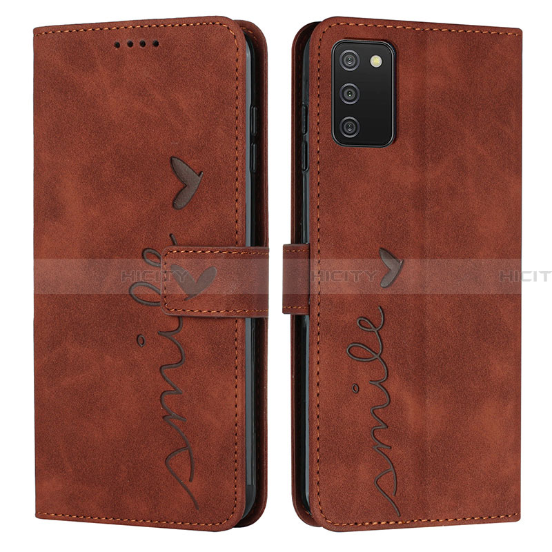 Custodia Portafoglio In Pelle Cover con Supporto Y03X per Samsung Galaxy F02S SM-E025F