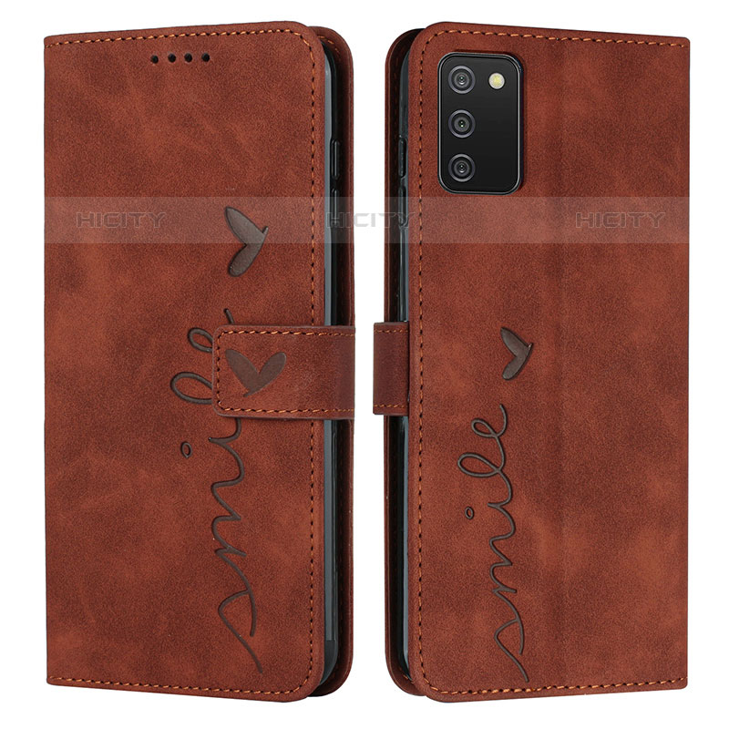 Custodia Portafoglio In Pelle Cover con Supporto Y03X per Samsung Galaxy M02s