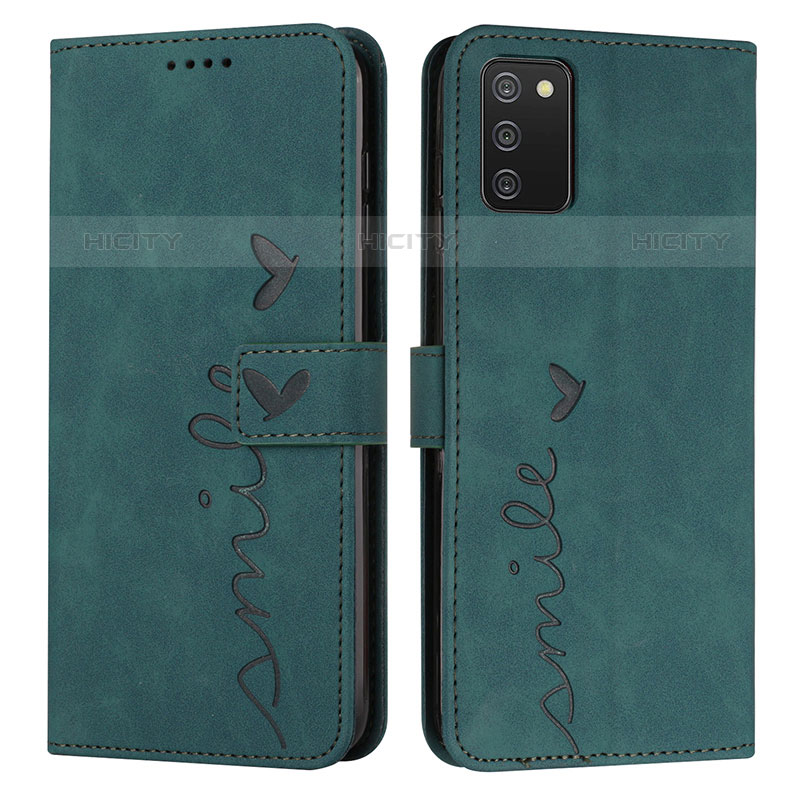 Custodia Portafoglio In Pelle Cover con Supporto Y03X per Samsung Galaxy M02s