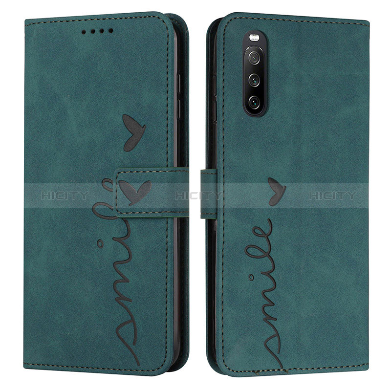 Custodia Portafoglio In Pelle Cover con Supporto Y03X per Sony Xperia 10 IV