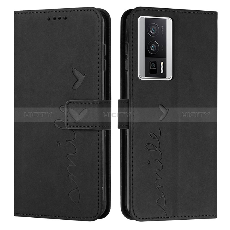 Custodia Portafoglio In Pelle Cover con Supporto Y03X per Xiaomi Poco F5 Pro 5G