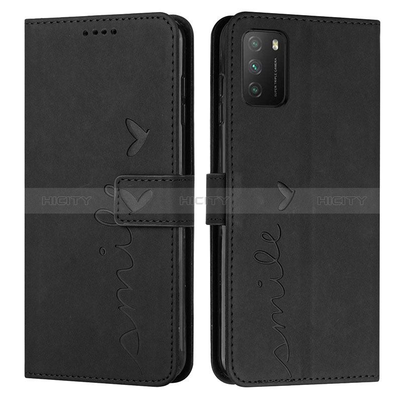 Custodia Portafoglio In Pelle Cover con Supporto Y03X per Xiaomi Poco M3