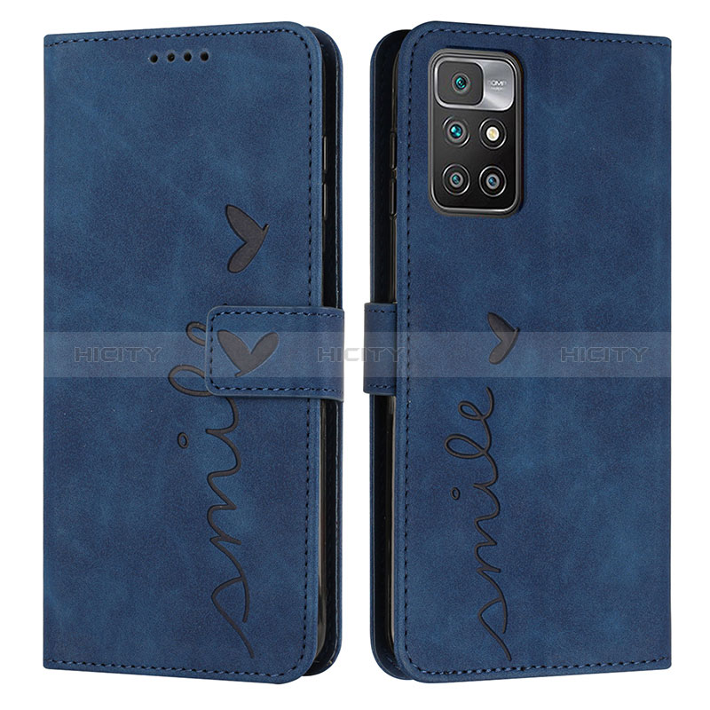 Custodia Portafoglio In Pelle Cover con Supporto Y03X per Xiaomi Redmi 10 (2022)