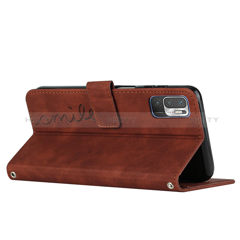 Custodia Portafoglio In Pelle Cover con Supporto Y03X per Xiaomi Redmi Note 10 5G