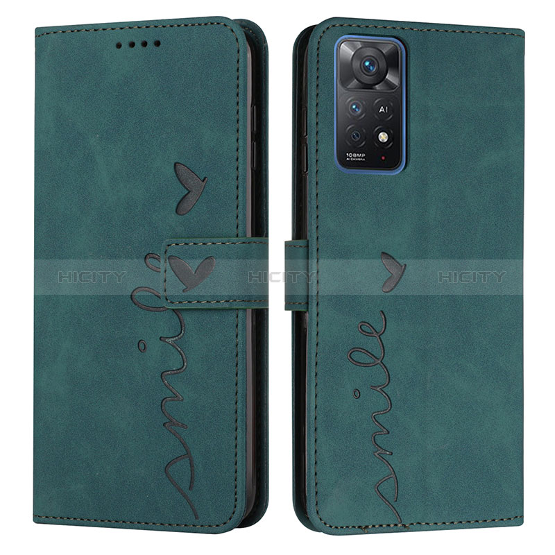 Custodia Portafoglio In Pelle Cover con Supporto Y03X per Xiaomi Redmi Note 11 Pro 4G