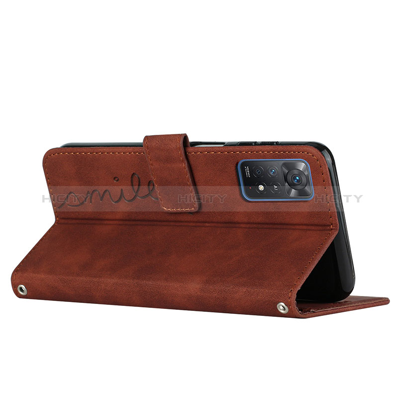 Custodia Portafoglio In Pelle Cover con Supporto Y03X per Xiaomi Redmi Note 11 Pro 4G