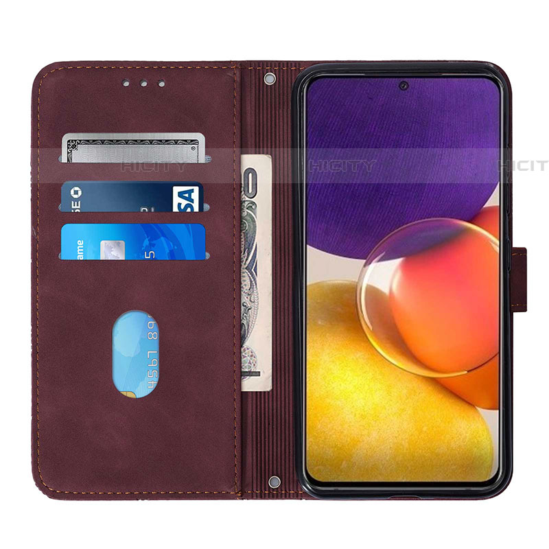 Custodia Portafoglio In Pelle Cover con Supporto Y04B per Samsung Galaxy A05s