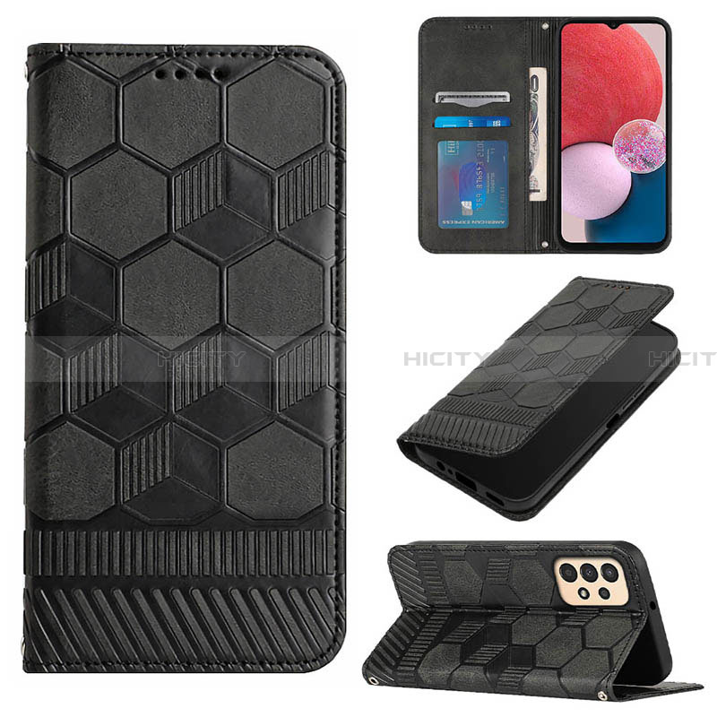 Custodia Portafoglio In Pelle Cover con Supporto Y04B per Samsung Galaxy A13 4G