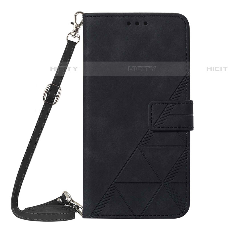 Custodia Portafoglio In Pelle Cover con Supporto Y04B per Samsung Galaxy A24 4G Nero