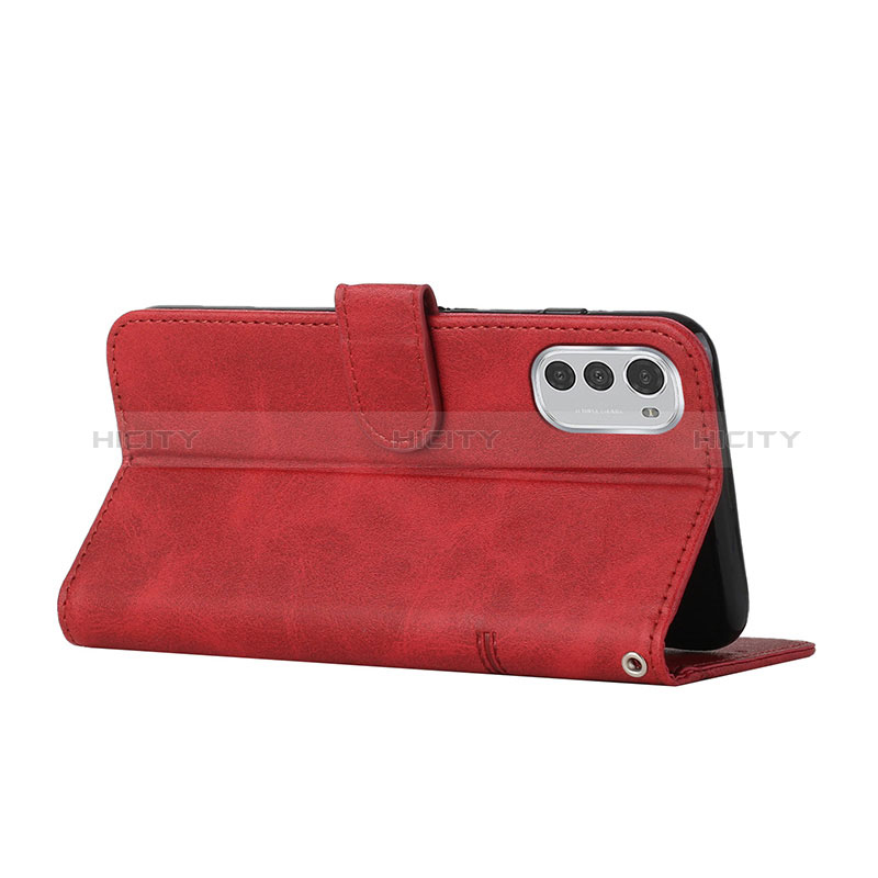 Custodia Portafoglio In Pelle Cover con Supporto Y04X per Motorola Moto E32s