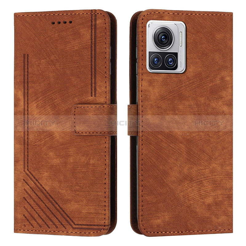 Custodia Portafoglio In Pelle Cover con Supporto Y04X per Motorola Moto Edge X30 Pro 5G