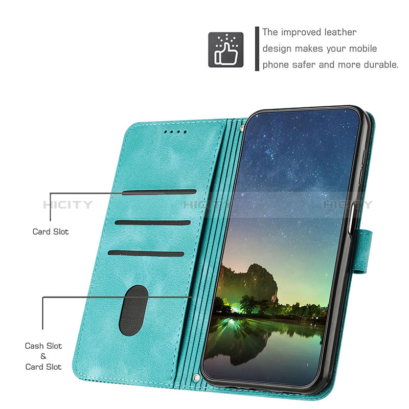 Custodia Portafoglio In Pelle Cover con Supporto Y04X per OnePlus 10R 5G