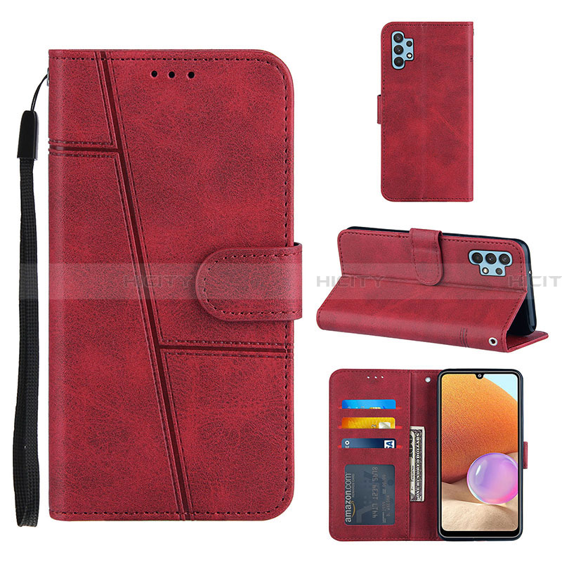 Custodia Portafoglio In Pelle Cover con Supporto Y04X per Samsung Galaxy A32 5G