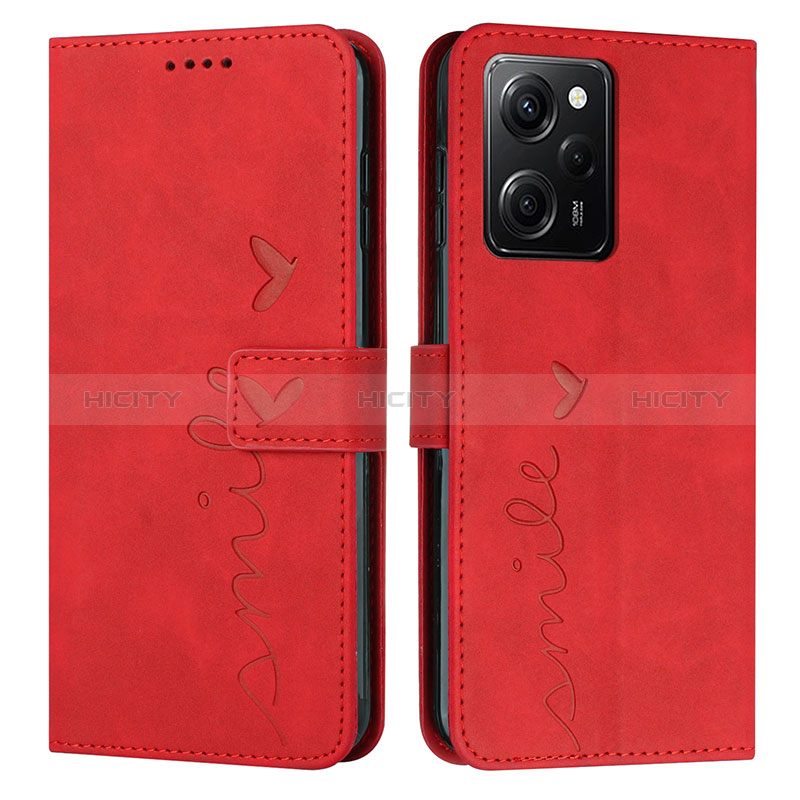 Custodia Portafoglio In Pelle Cover con Supporto Y04X per Xiaomi Poco X5 Pro 5G