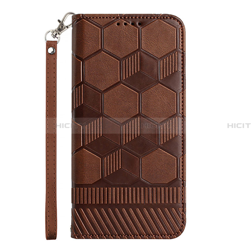 Custodia Portafoglio In Pelle Cover con Supporto Y05B per Samsung Galaxy A13 4G Marrone