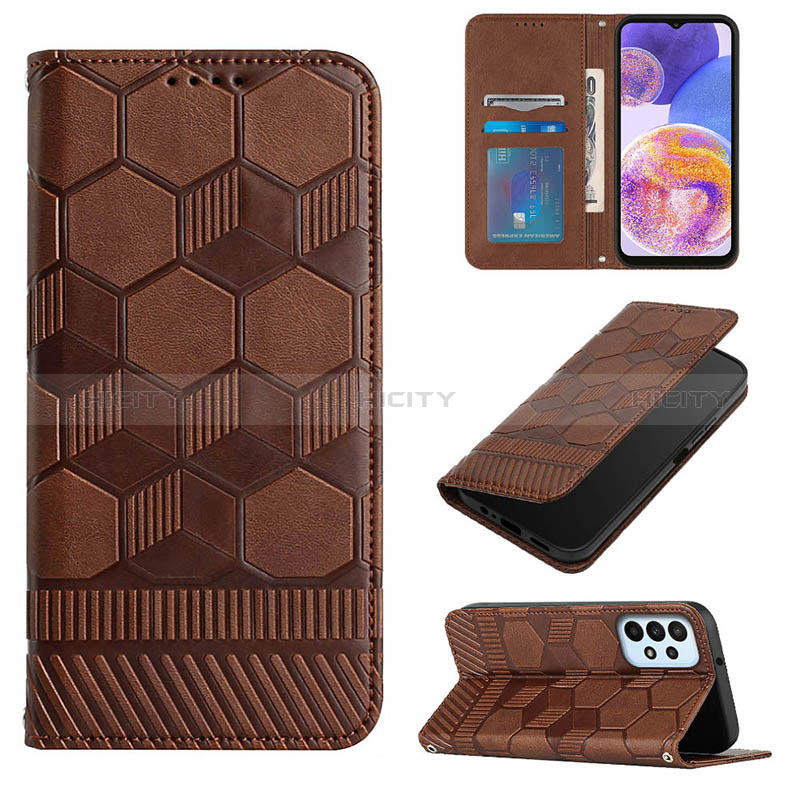 Custodia Portafoglio In Pelle Cover con Supporto Y05B per Samsung Galaxy A23 5G