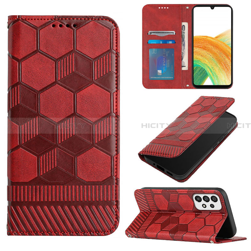 Custodia Portafoglio In Pelle Cover con Supporto Y05B per Samsung Galaxy A33 5G