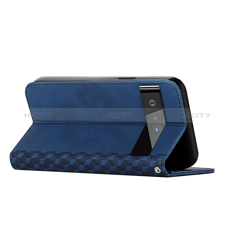 Custodia Portafoglio In Pelle Cover con Supporto Y05X per Google Pixel 6 Pro 5G