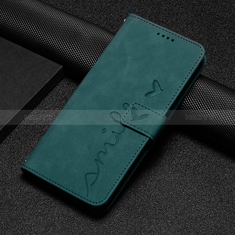 Custodia Portafoglio In Pelle Cover con Supporto Y06X per Google Pixel 7 Pro 5G Verde