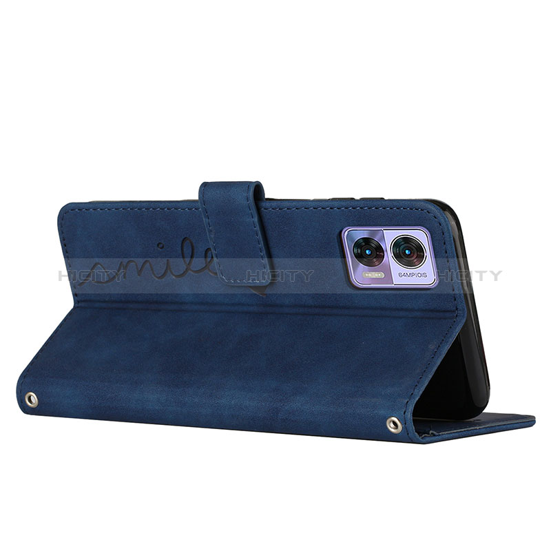 Custodia Portafoglio In Pelle Cover con Supporto Y06X per Motorola Moto Edge 30 Lite 5G