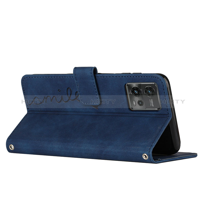 Custodia Portafoglio In Pelle Cover con Supporto Y06X per Motorola Moto G72