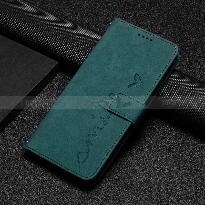 Custodia Portafoglio In Pelle Cover con Supporto Y06X per Xiaomi Poco F5 5G Verde