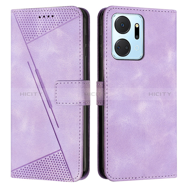 Custodia Portafoglio In Pelle Cover con Supporto Y07X per Huawei Honor X7a