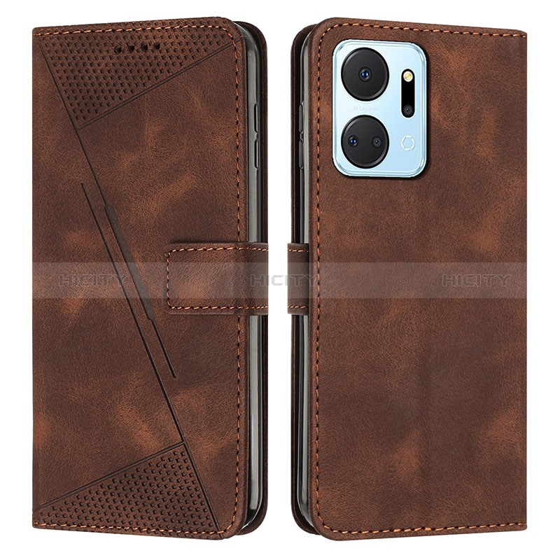 Custodia Portafoglio In Pelle Cover con Supporto Y07X per Huawei Honor X7a