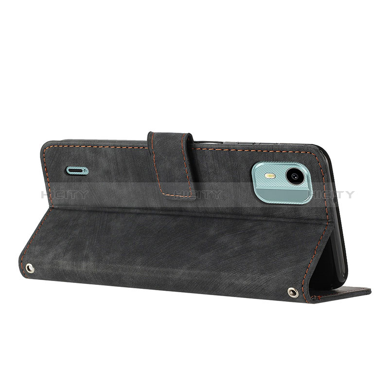 Custodia Portafoglio In Pelle Cover con Supporto Y07X per Nokia C12 Plus