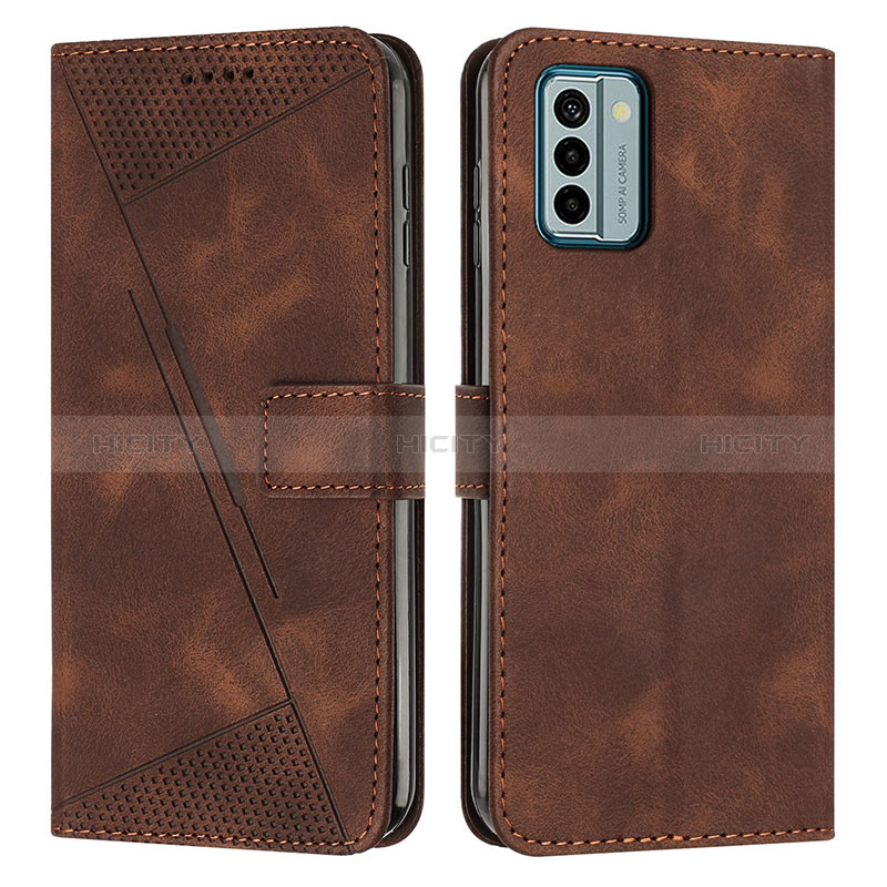 Custodia Portafoglio In Pelle Cover con Supporto Y07X per Nokia G22