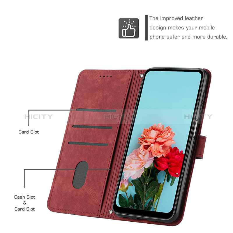 Custodia Portafoglio In Pelle Cover con Supporto Y07X per Realme 10 Pro+ Plus 5G