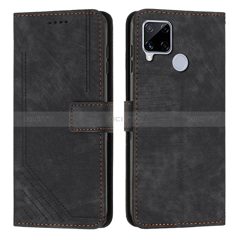 Custodia Portafoglio In Pelle Cover con Supporto Y07X per Realme C12