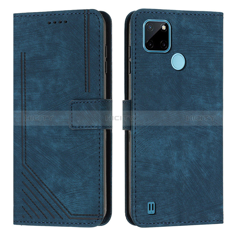 Custodia Portafoglio In Pelle Cover con Supporto Y07X per Realme C21Y