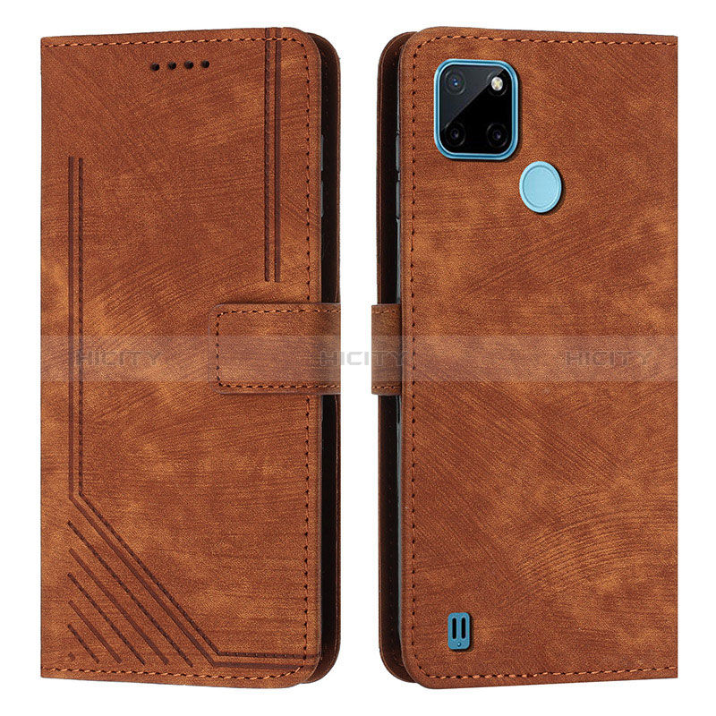 Custodia Portafoglio In Pelle Cover con Supporto Y07X per Realme C21Y