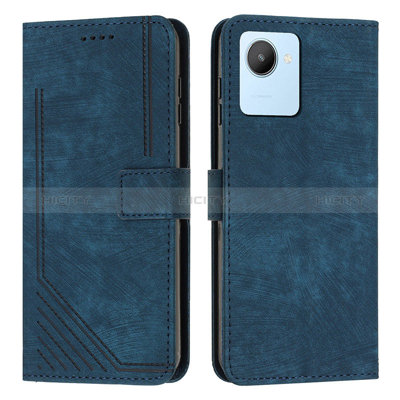 Custodia Portafoglio In Pelle Cover con Supporto Y07X per Realme C30s