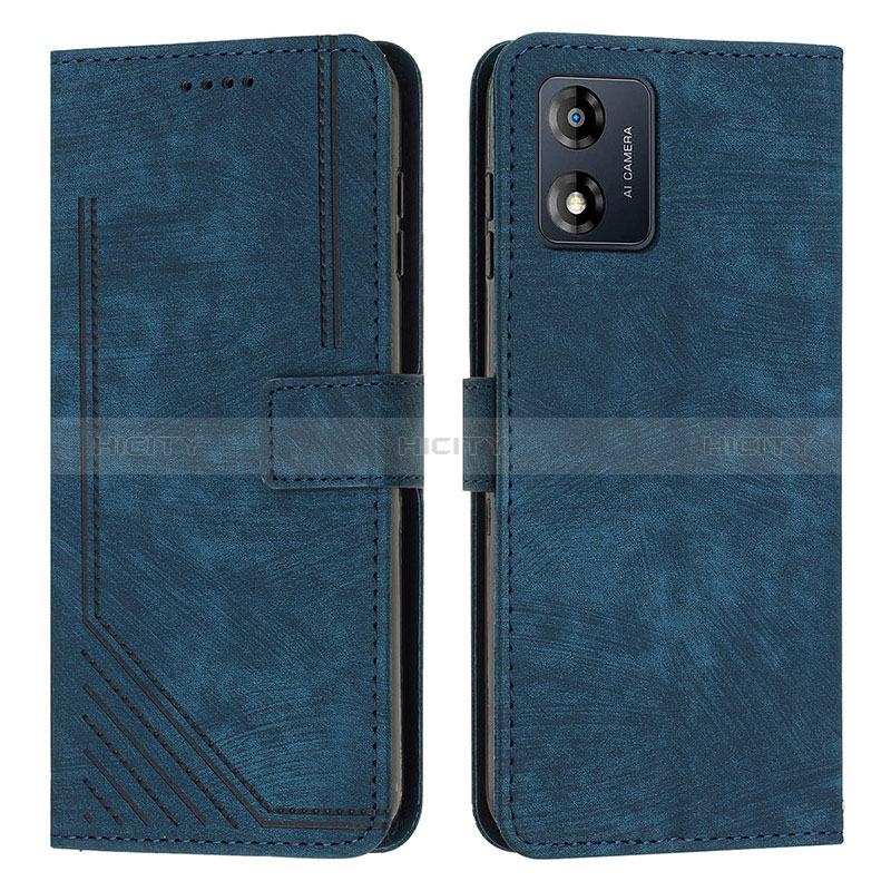 Custodia Portafoglio In Pelle Cover con Supporto Y08X per Motorola Moto E13