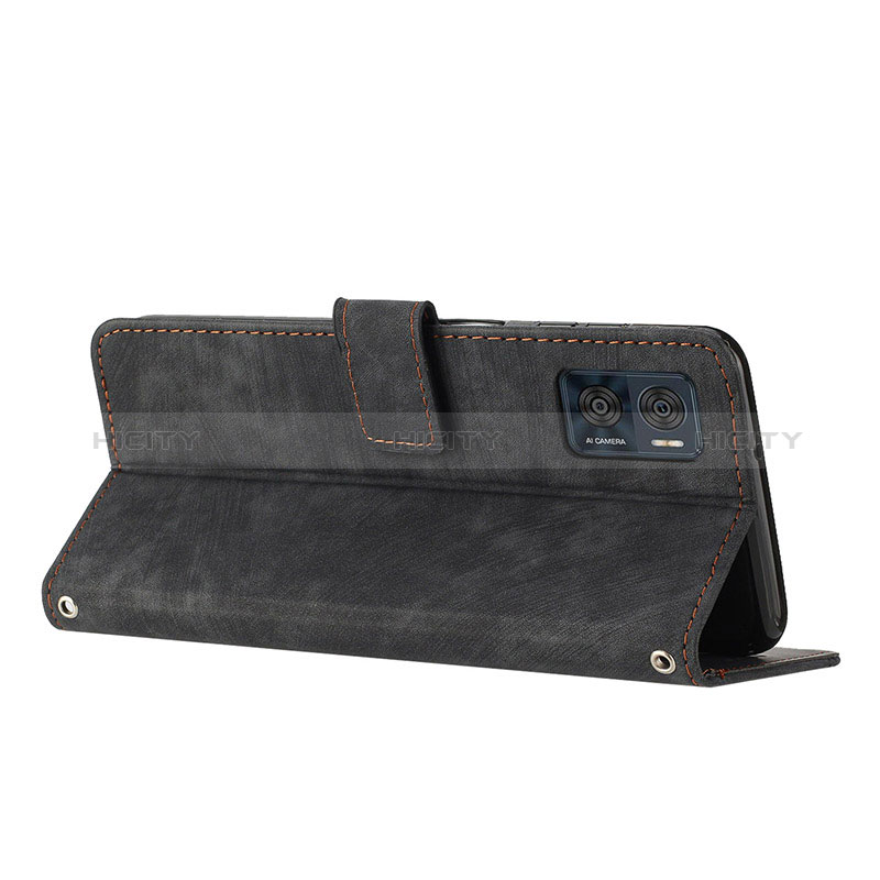 Custodia Portafoglio In Pelle Cover con Supporto Y08X per Motorola Moto E22