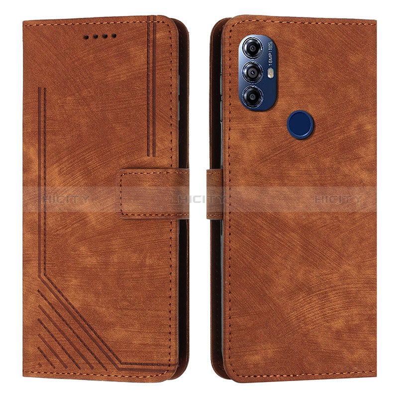 Custodia Portafoglio In Pelle Cover con Supporto Y08X per Motorola Moto G Play (2023)