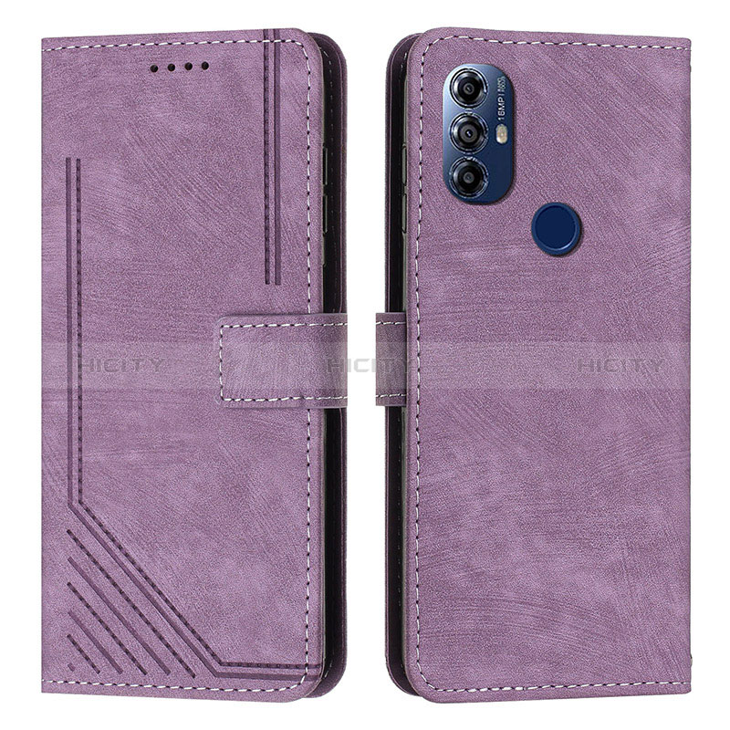 Custodia Portafoglio In Pelle Cover con Supporto Y08X per Motorola Moto G Play (2023)