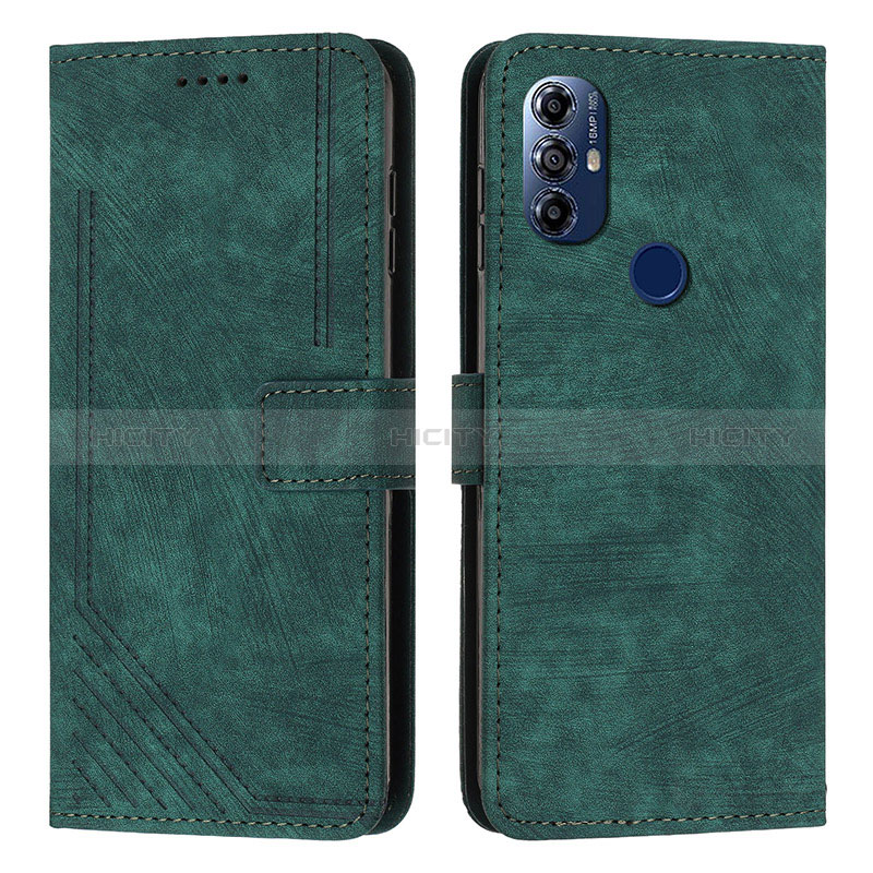 Custodia Portafoglio In Pelle Cover con Supporto Y08X per Motorola Moto G Play Gen 2