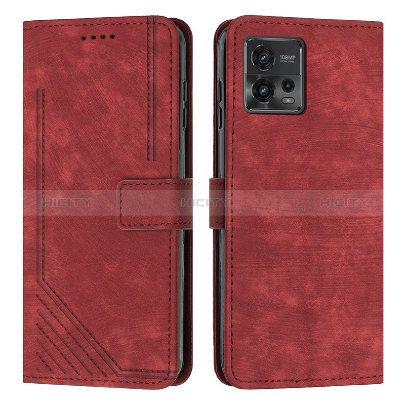 Custodia Portafoglio In Pelle Cover con Supporto Y08X per Motorola Moto G72