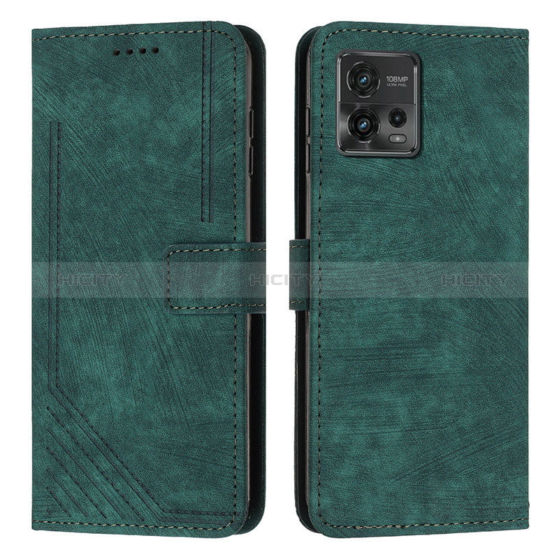 Custodia Portafoglio In Pelle Cover con Supporto Y08X per Motorola Moto G72