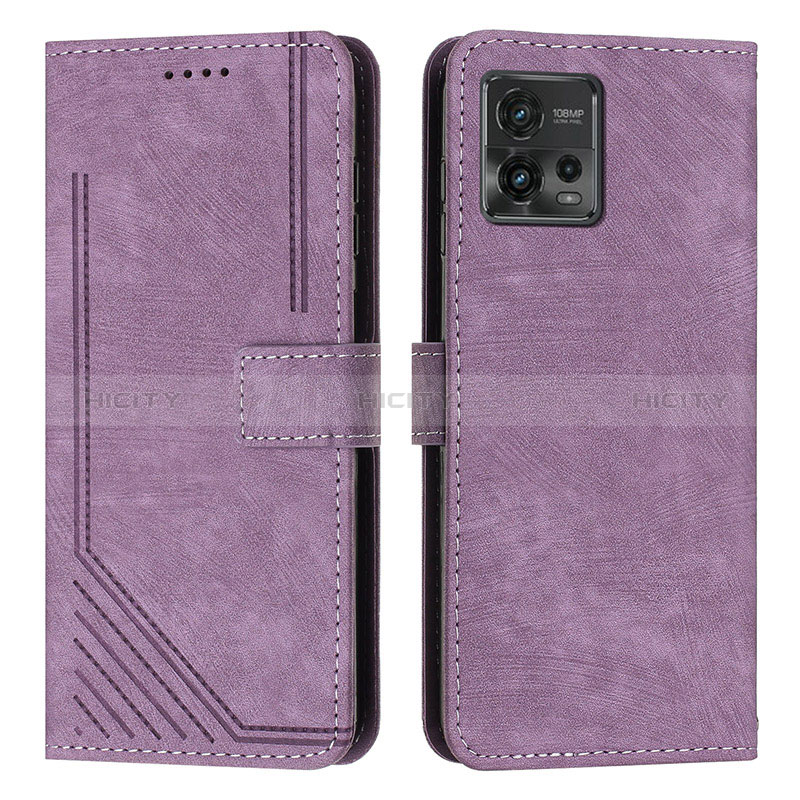 Custodia Portafoglio In Pelle Cover con Supporto Y08X per Motorola Moto G72