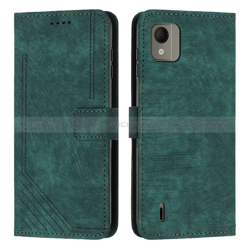 Custodia Portafoglio In Pelle Cover con Supporto Y08X per Nokia C110