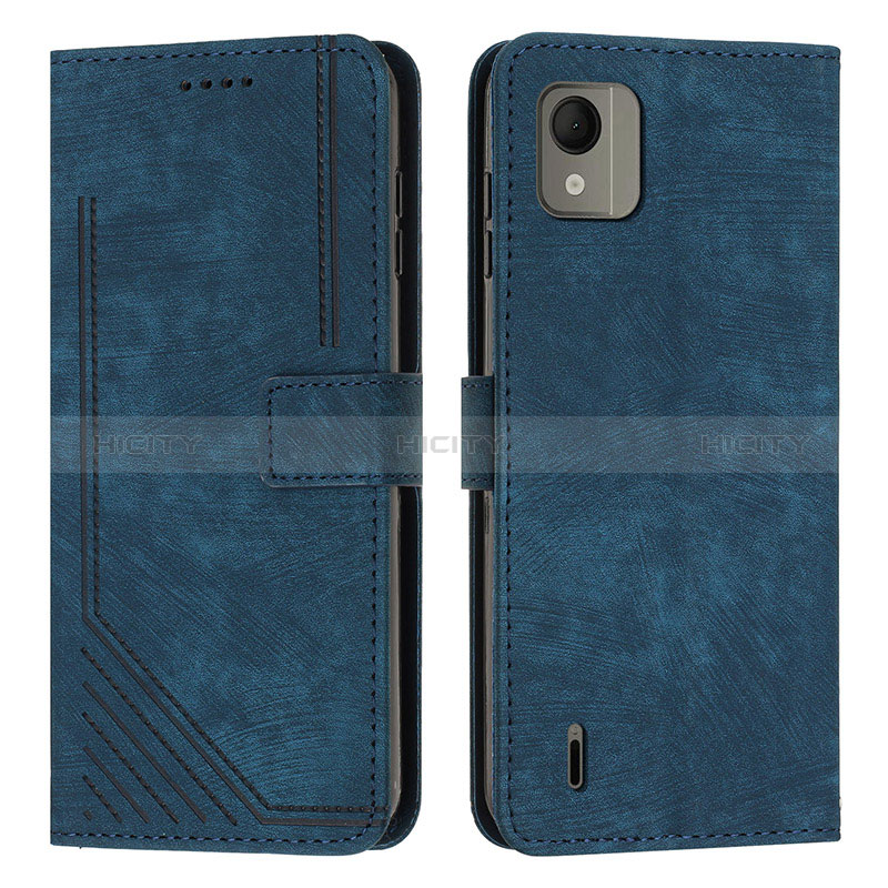 Custodia Portafoglio In Pelle Cover con Supporto Y08X per Nokia C110