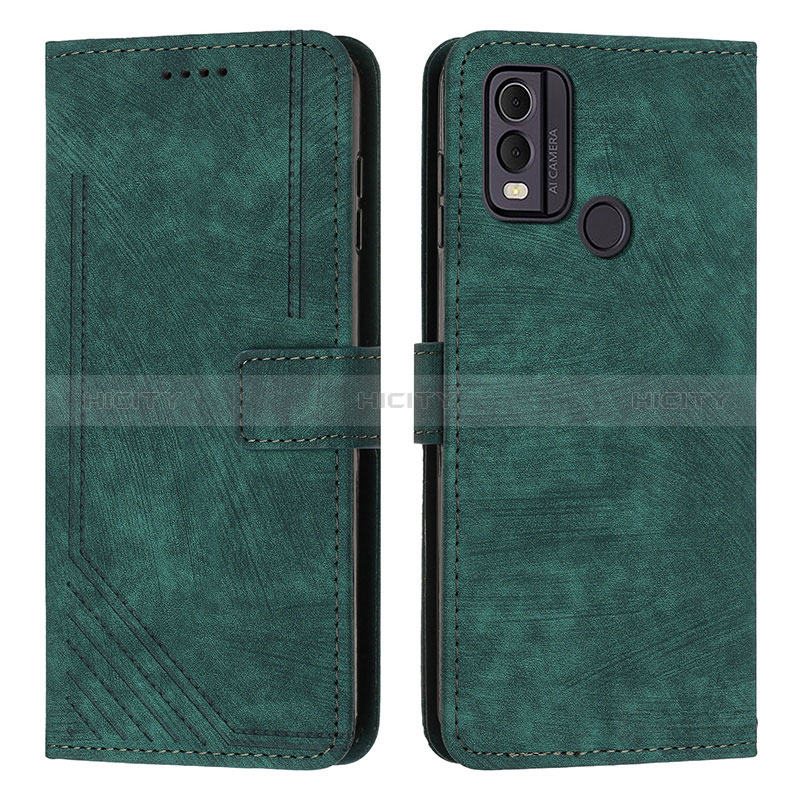 Custodia Portafoglio In Pelle Cover con Supporto Y08X per Nokia C22