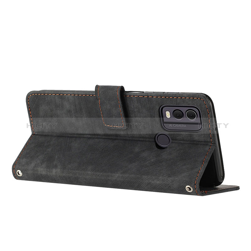 Custodia Portafoglio In Pelle Cover con Supporto Y08X per Nokia C22