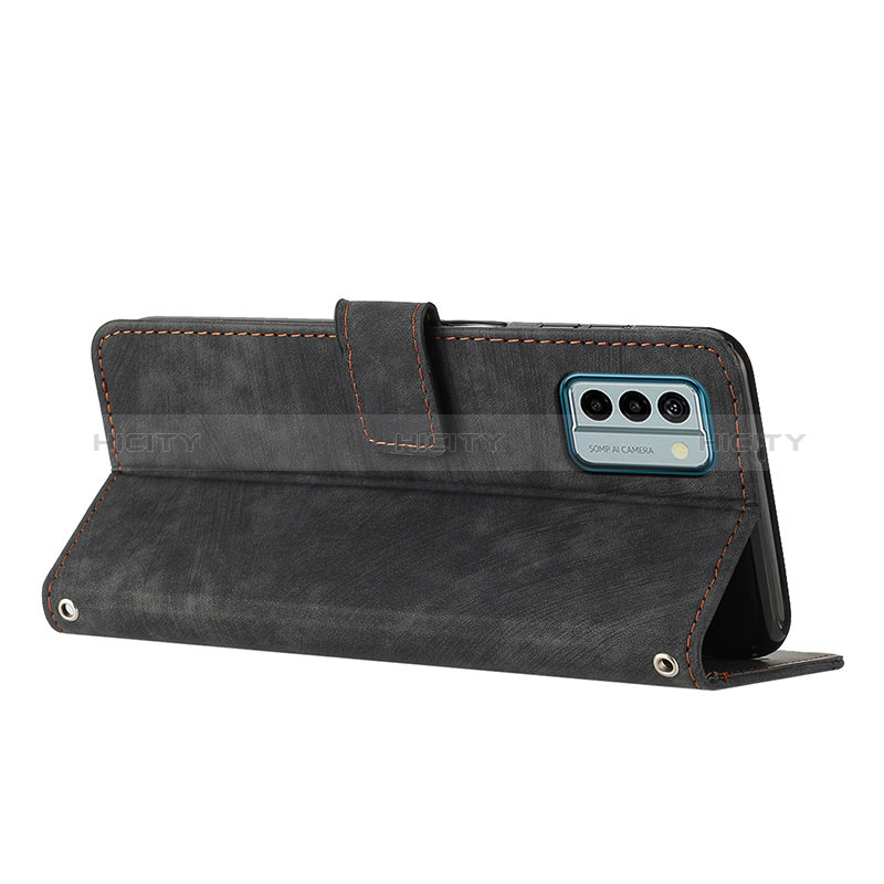 Custodia Portafoglio In Pelle Cover con Supporto Y08X per Nokia G22